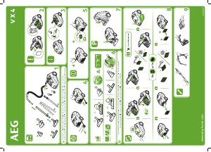 Manual de uso AEG VX4-1-EB Aspirador