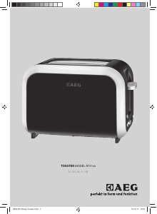 Manual AEG AT3300 Toaster