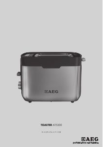 Manual AEG AT5300 Toaster