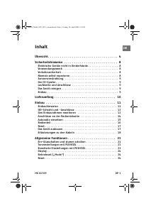 Mode d’emploi Medion LIFE P62004 (MD 82309) Autoradio