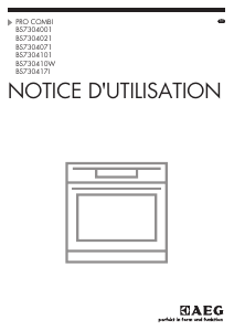 Mode d’emploi AEG BS7304021M Four