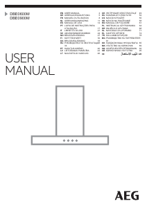 Manual AEG DBE0900M Hotă