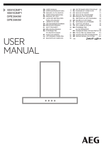 Manual AEG DPE3940M Hotă