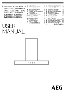 Manual de uso AEG DVB3850B Campana extractora