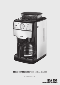 Bedienungsanleitung AEG KAM300 Kaffeemaschine