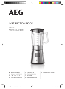 Manual AEG SB7-8000 Blender