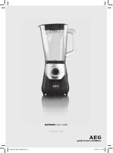 Handleiding AEG SB5700BK Blender