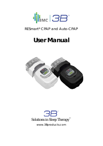 Handleiding 3B RESmart CPAP apparaat