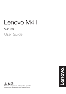 Manual Lenovo M41-80 Laptop