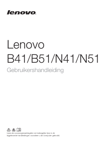 Handleiding Lenovo N51-35 Laptop