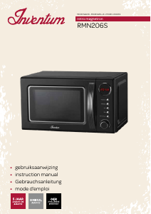 Manual Inventum RMN206S Microwave