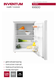 Manual Inventum KK600 Refrigerator