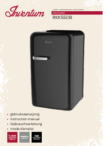 Manual Inventum RKK550B Refrigerator