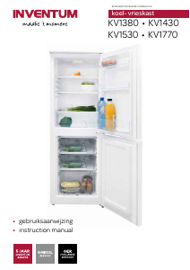 Manual Inventum KV1530 Fridge-Freezer