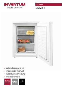 Manual Inventum VR600 Freezer