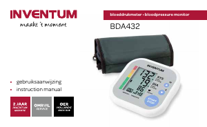 Bruksanvisning Inventum BDA432 Blodtrycksmätare