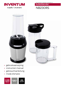 Mode d’emploi Inventum NB230RS Blender