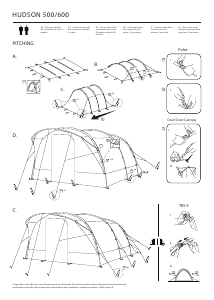 Manual Vango Hudson 500 Tent
