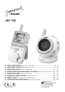 Instrukcja Beurer JBY100 Niania elektroniczna