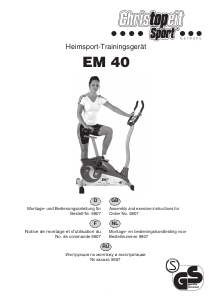 Manual Christopeit EM 40 Exercise Bike