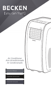 Manual Becken QF 12 BTU Air Conditioner