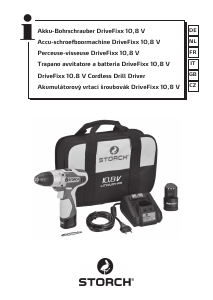 Mode d’emploi Storch DriveFixx 10.8 V Perceuse visseuse