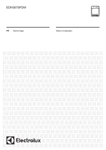Mode d’emploi Electrolux EDH3675PDW Sèche-linge