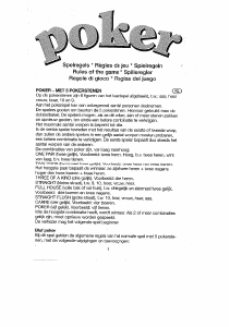 Mode d’emploi Jumbo Poker