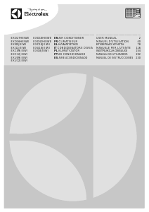 Manual de uso Electrolux EXC12JEIWI Aire acondicionado