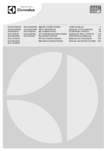 Manual de uso Electrolux EXU12JEIWI Aire acondicionado
