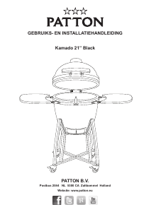 Handleiding Patton Kamado Barbecue