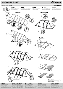 Manual Outwell Greycliff 7SAYC Tent