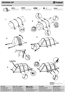 Manual Outwell Nevada SP Tent
