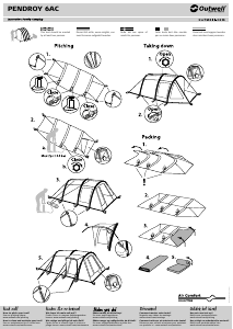 Manual Outwell Pendroy 6AC Tent