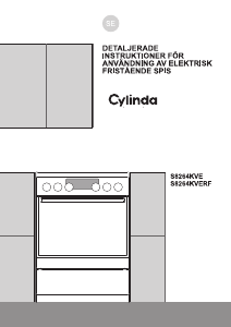 Bruksanvisning Cylinda S 8264 KVE Spis