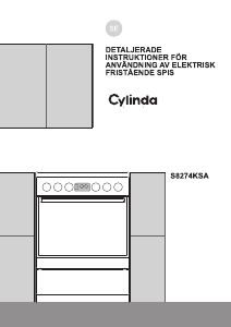 Bruksanvisning Cylinda S 8274 KSA Spis