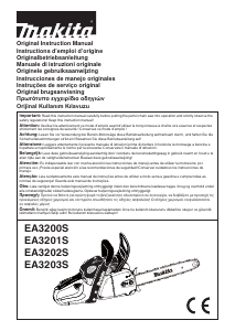 Manual Makita EA3201S Chainsaw