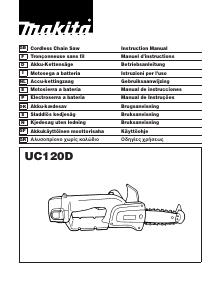 Manual Makita UC120D Chainsaw