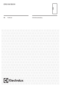 Handleiding Electrolux ERG1901BOW Koelkast
