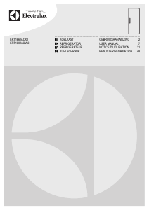 Handleiding Electrolux ERT1661AOX2 Koelkast