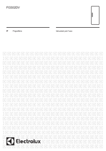 Manuale Electrolux FI3302DV Frigorifero
