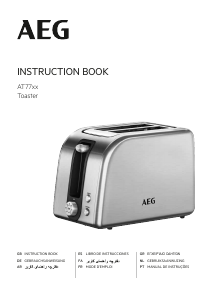 Manual AEG AT7700 Toaster