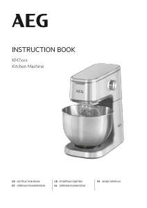 Manual AEG KM7300 Stand Mixer