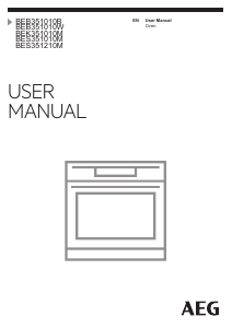 Manual AEG BES351010M Oven