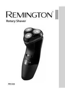 Manual Remington PR1330 Rotary Máquina barbear