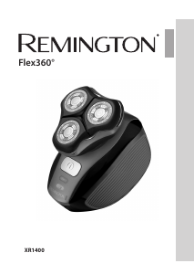 Kullanım kılavuzu Remington XR1400 Flex360 Tıraş makinesi