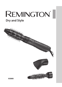 Instrukcja Remington AS800 Dry & Style Lokówka