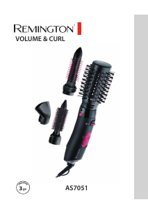 Manual Remington AS7051 Volume & Curl Hair Styler