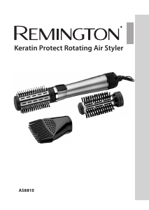Instrukcja Remington AS8810 Keratin Protect Lokówka