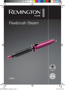 Priročnik Remington CB4N Flexibrush Steam Oblikovalec za lase